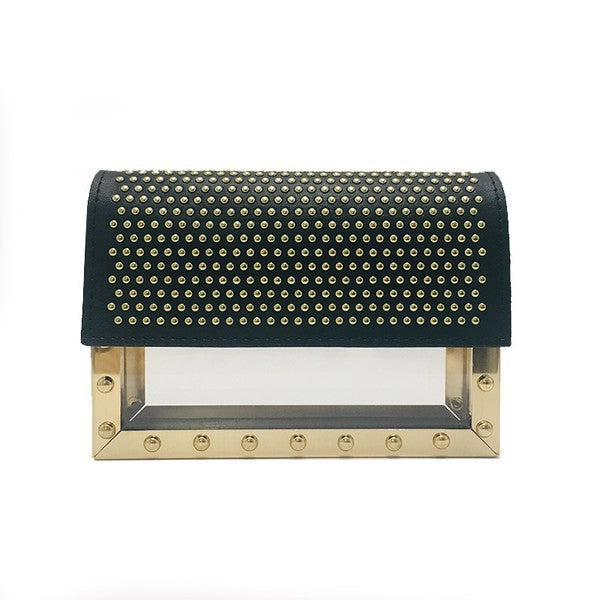 Studded Party Clutch